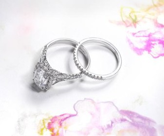 L'amour Diamond Engagement Ring